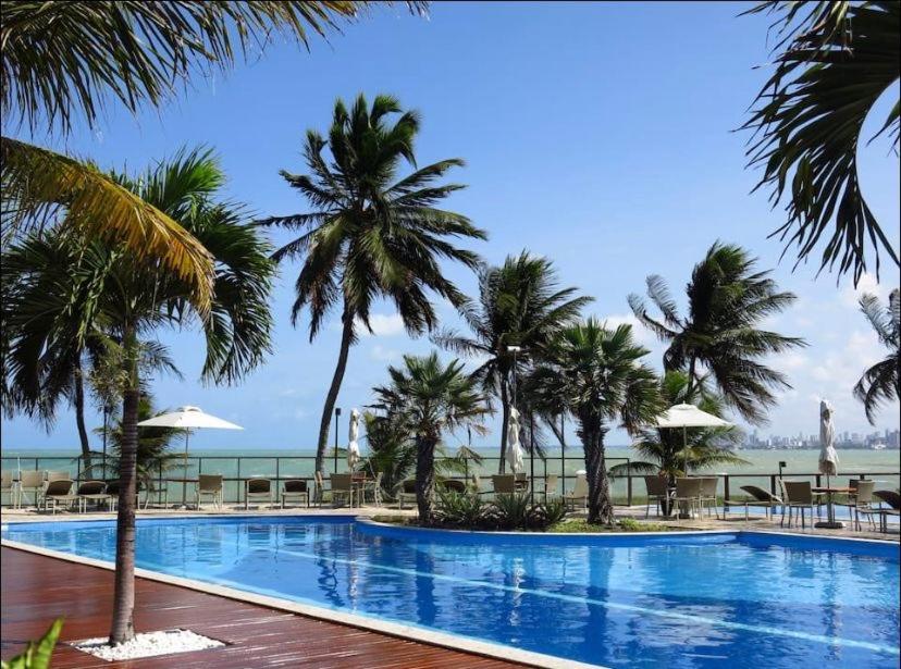 Apartamento A Beira Mar Com Piscina Estilo Resort Кабеделу Экстерьер фото