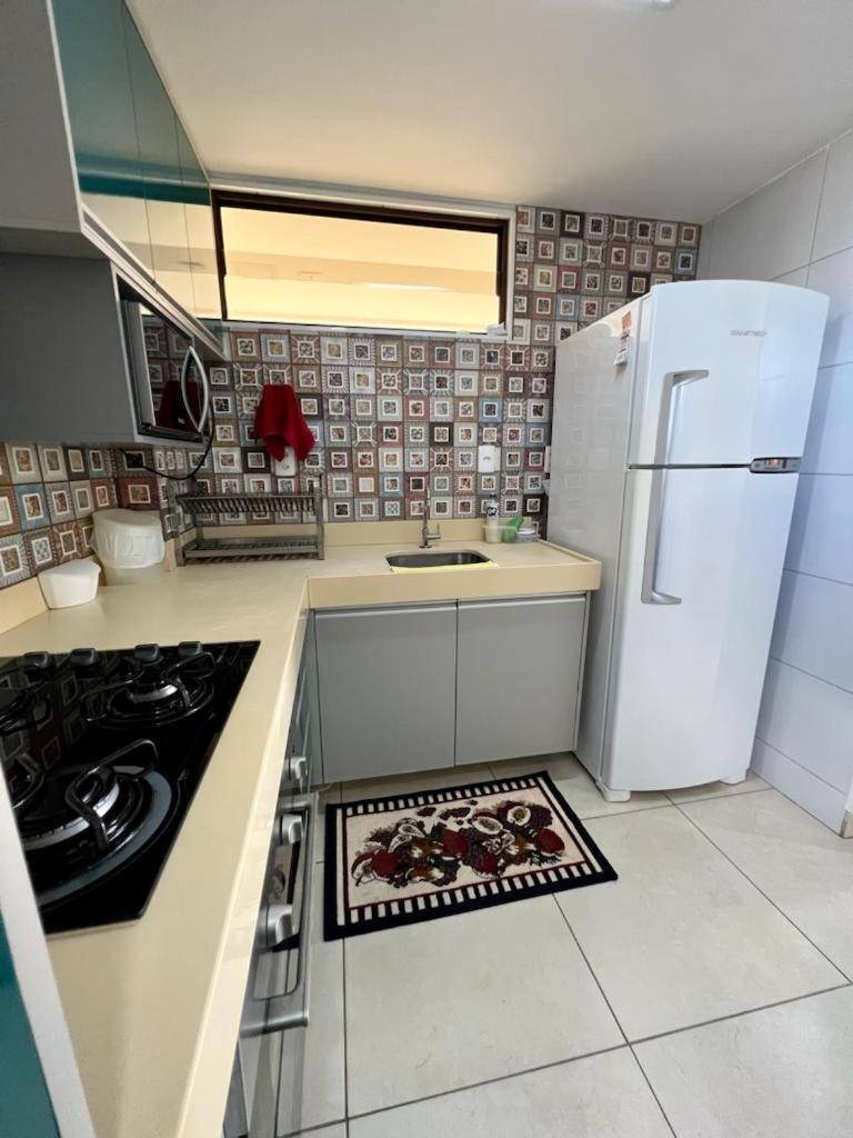 Apartamento A Beira Mar Com Piscina Estilo Resort Кабеделу Экстерьер фото