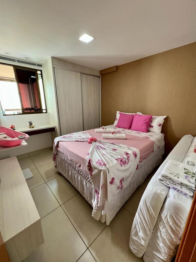 Apartamento A Beira Mar Com Piscina Estilo Resort Кабеделу Экстерьер фото
